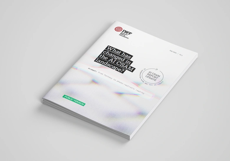 IWF snapshot study of AI-generated child sexual abuse imagery posted on a dark web forum